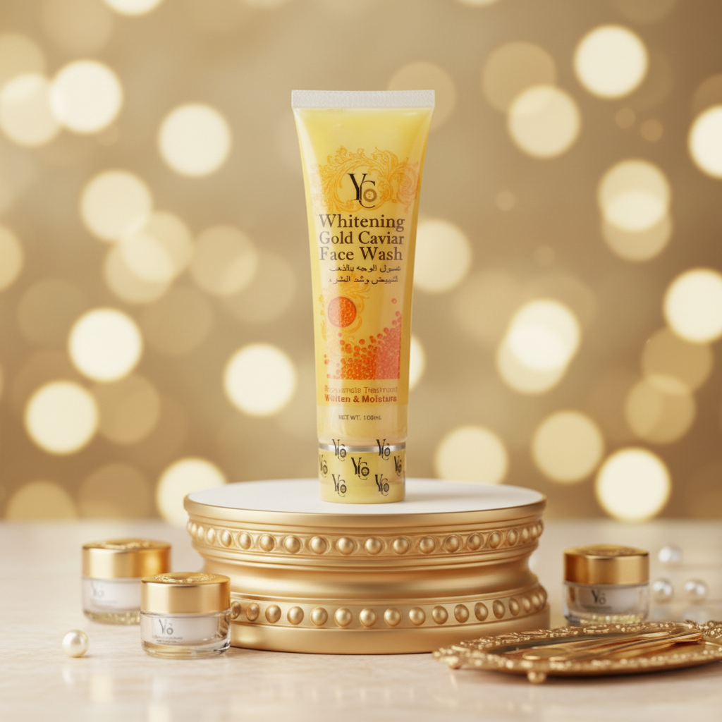 YC Whitening Gold Caviar Face Wash (YC-465) - 100ml
