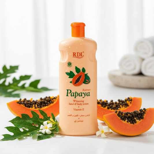 RDL Papaya Lotion with fresh papaya and natural spa elements