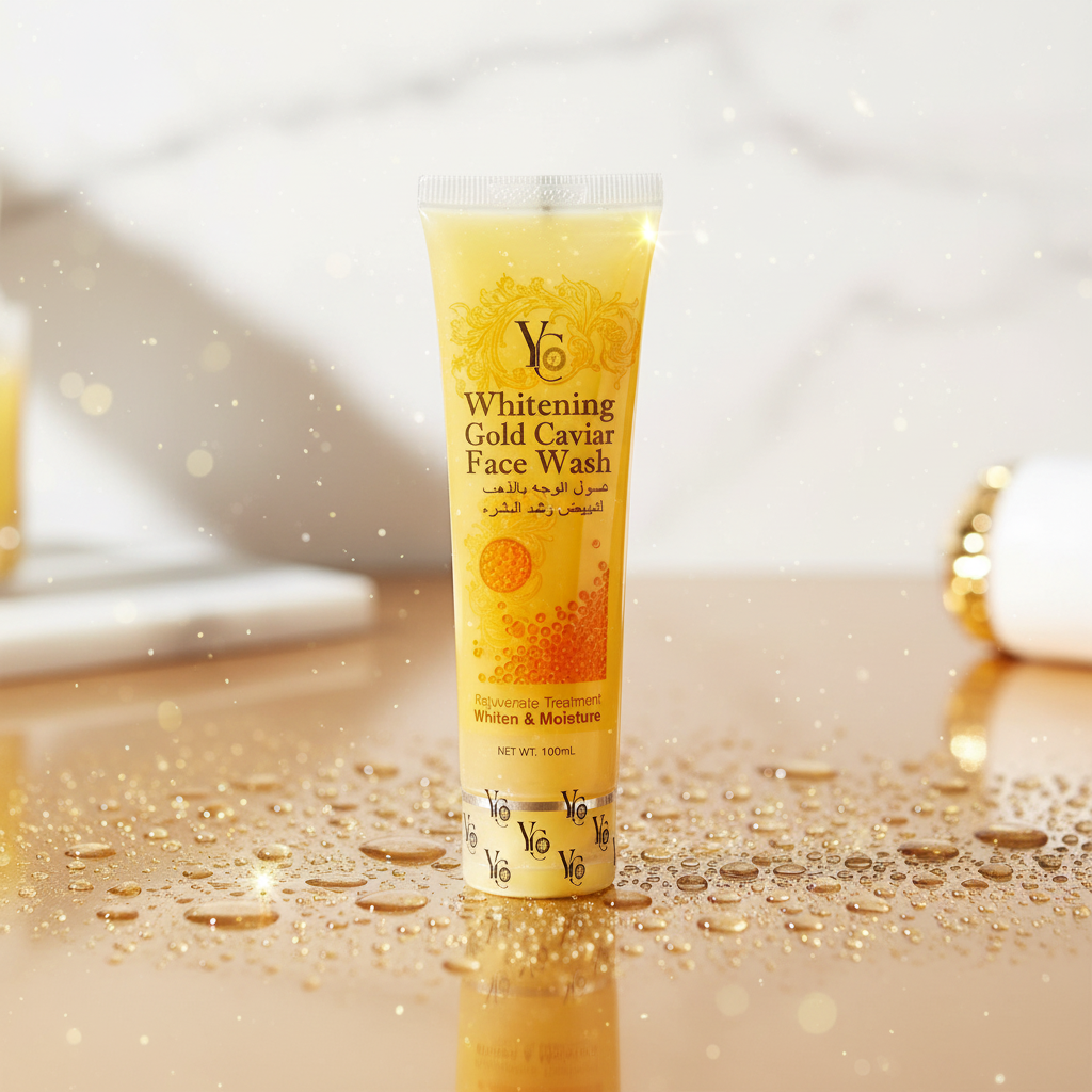 YC Whitening Gold Caviar Face Wash (YC-465) - 100ml