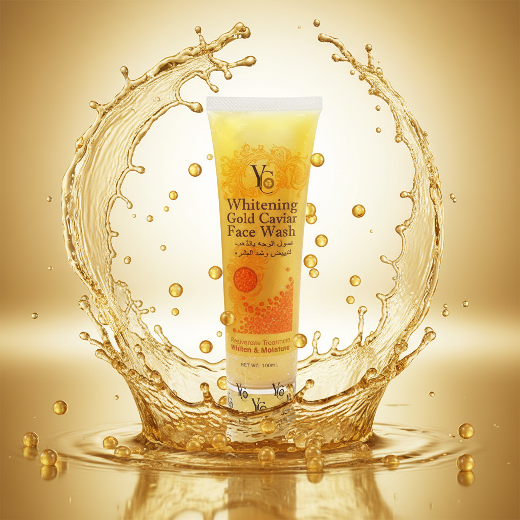YC Whitening Gold Caviar Face Wash (YC-465) - 100ml