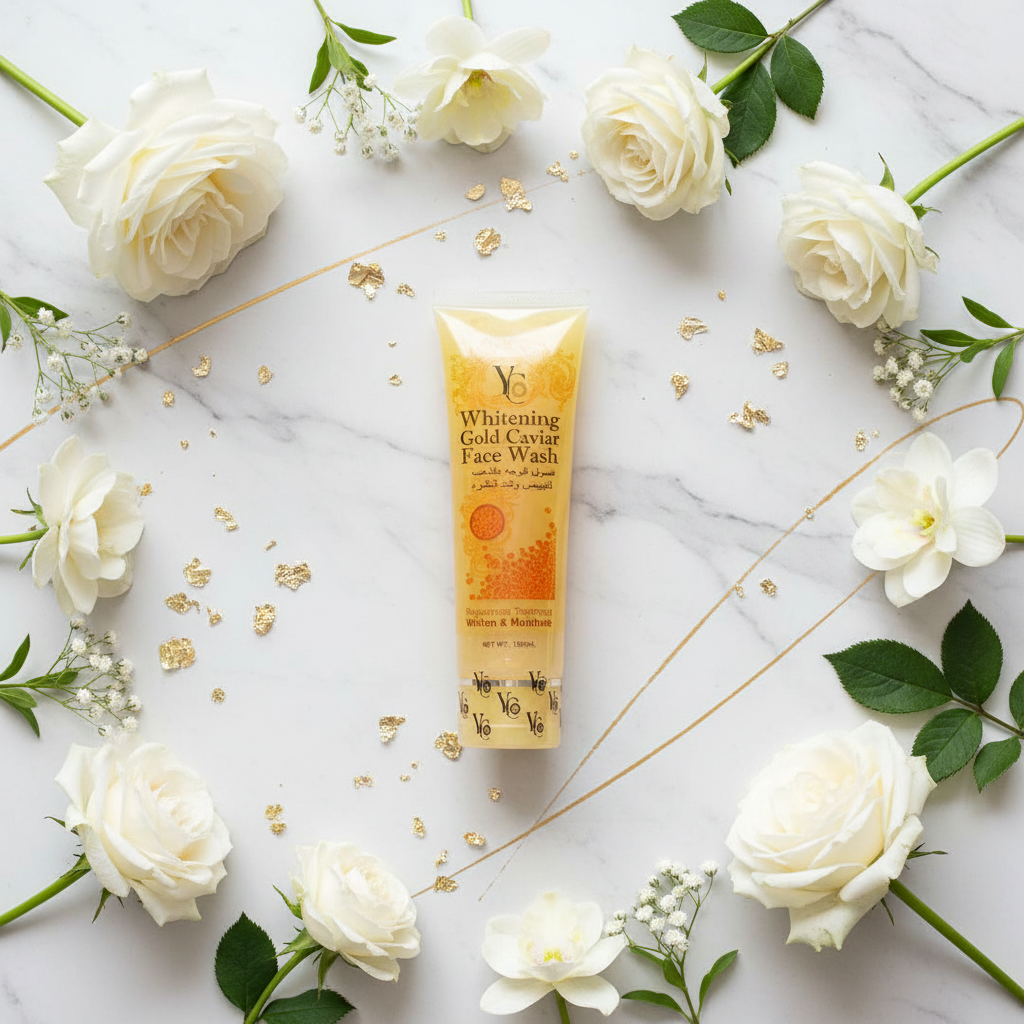YC Whitening Gold Caviar Face Wash (YC-465) - 100ml